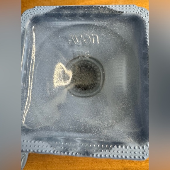 Vintage 70’s Avon Avonshire Grecian Pedestal Wedgewood Jasperware Style Blue - Picture 6 of 8